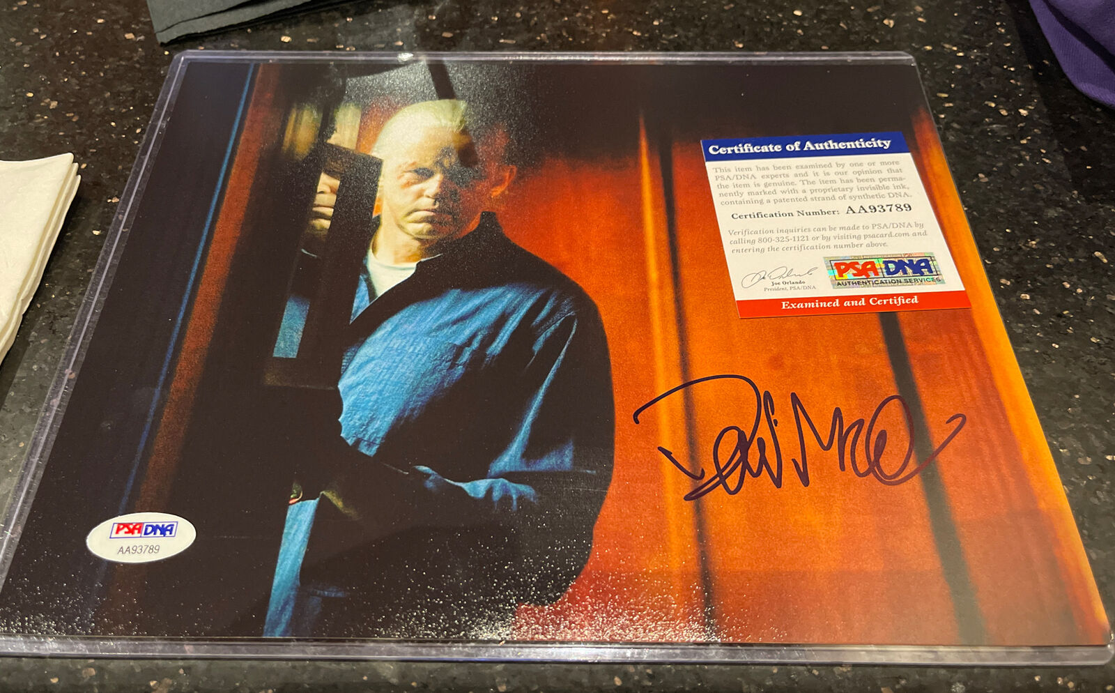PSA DNA David Morse Actor Signed 8x10 Photo