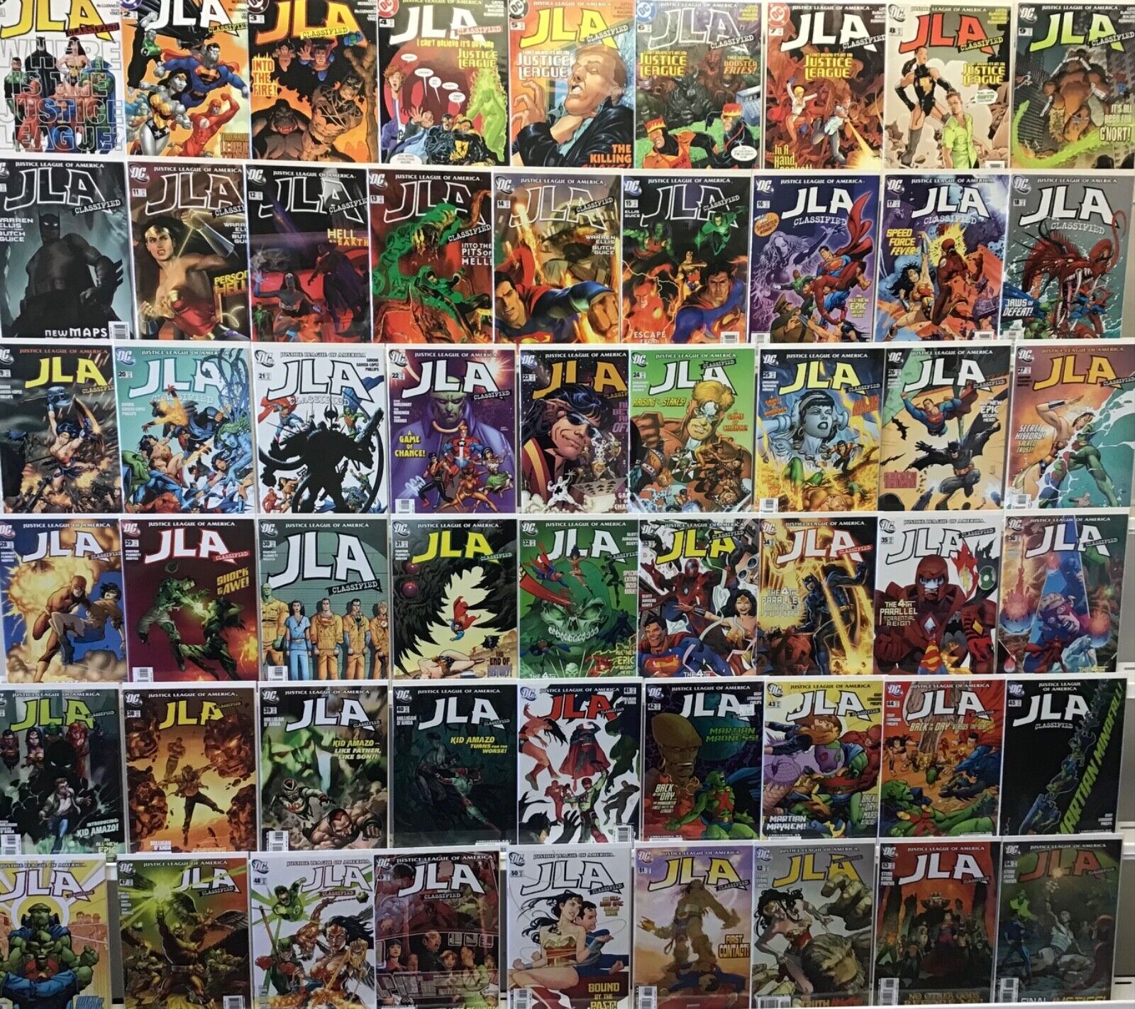 DC Comics JLA Classified Run Lot 1-54