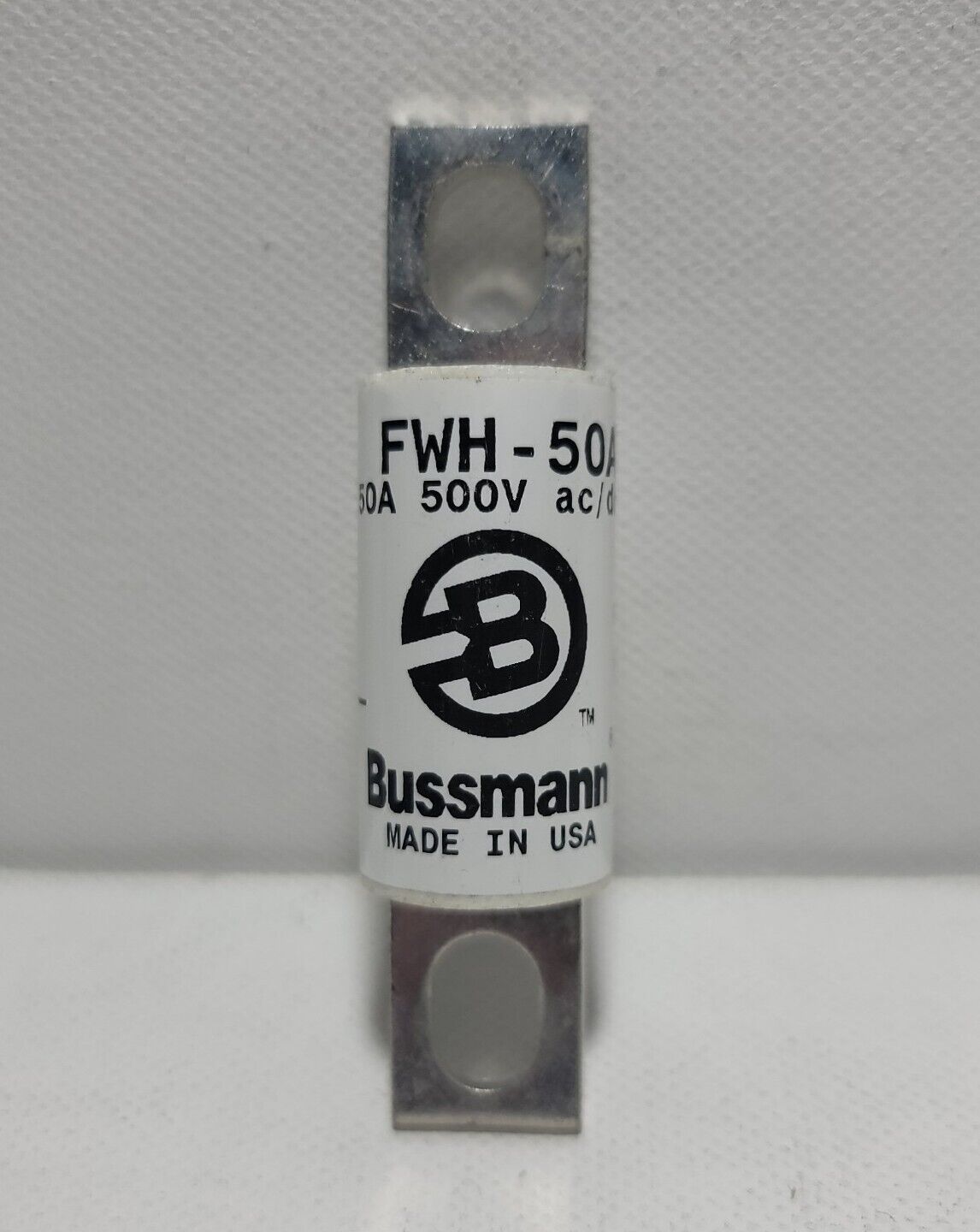 Bussmann FWH-50A 50 Amp AC/DC Fuse Semiconductor 500 Volts NIB Made In USA