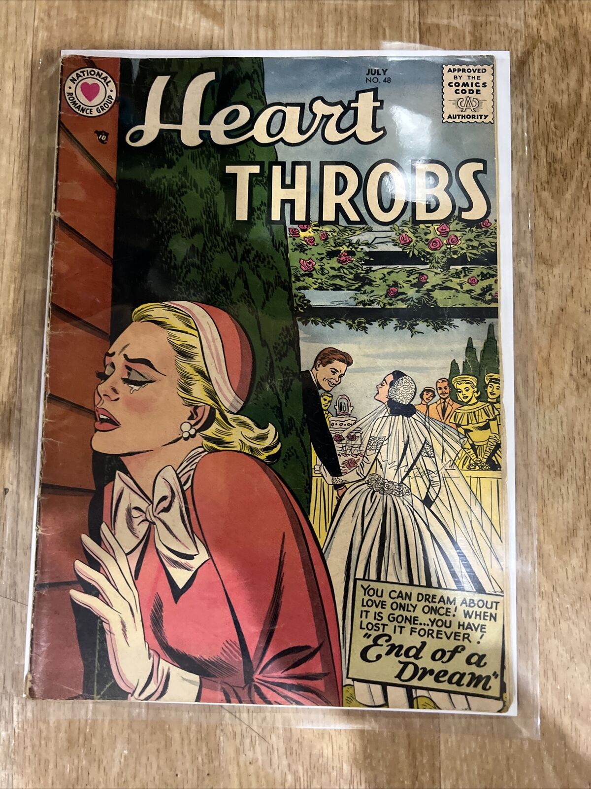 Heart Throbs No 48 1957 DC Comics   National Dc Comic 10 Cent