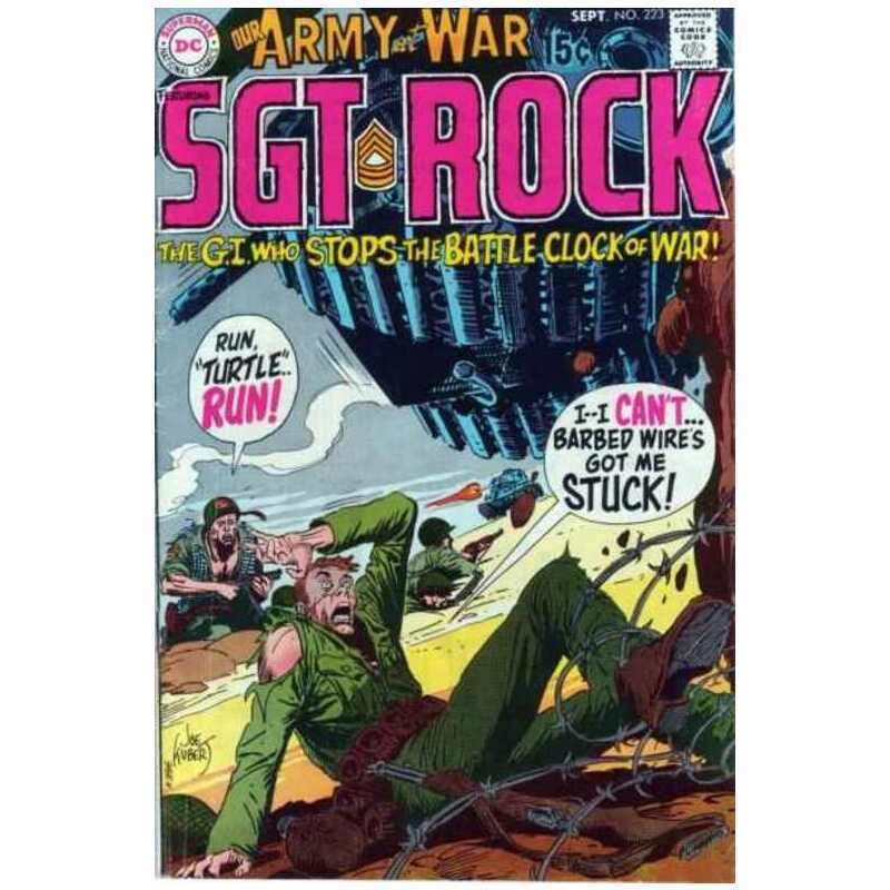 Our Army at War (1952 series) #223 in Fine + condition. DC comics [h\