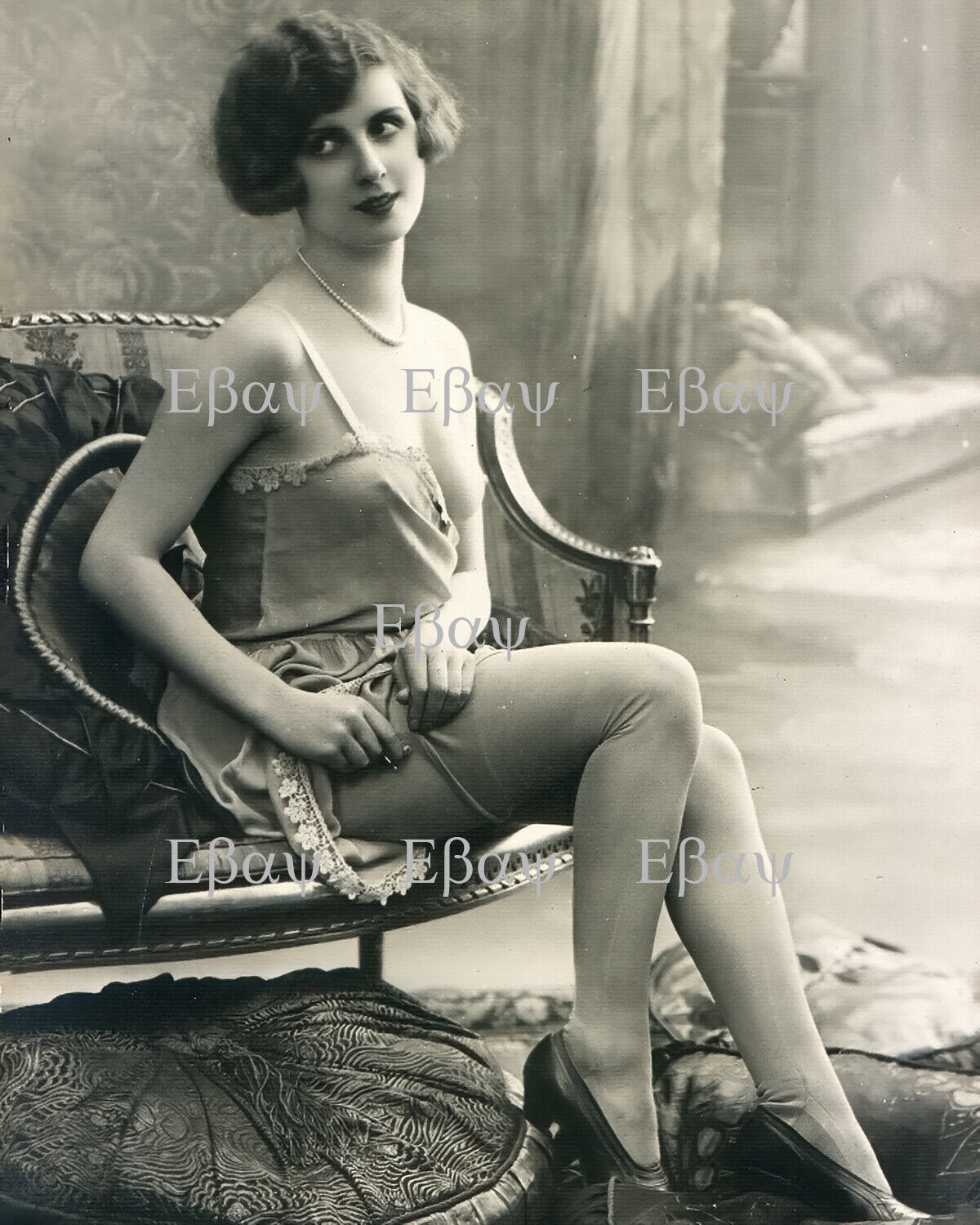 Vintage 1920\'s woman 8x10 Photo Reprint