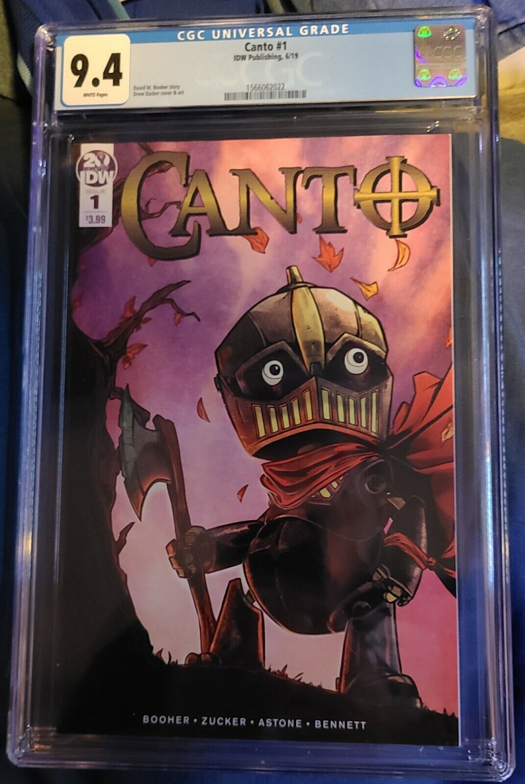 Canto 1 CGC 9.4 IDW