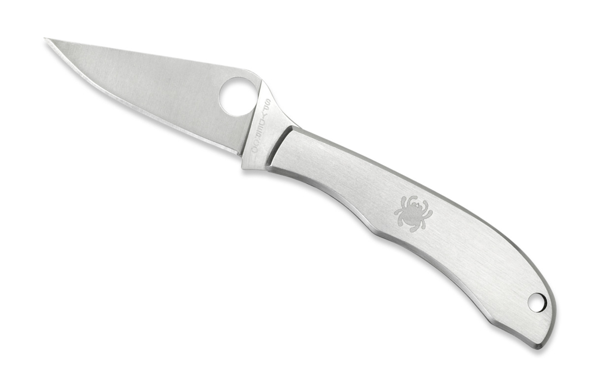 Spyderco Knives Honeybee Slip-joint Folding Stainless Steel C137P Pocket Knife
