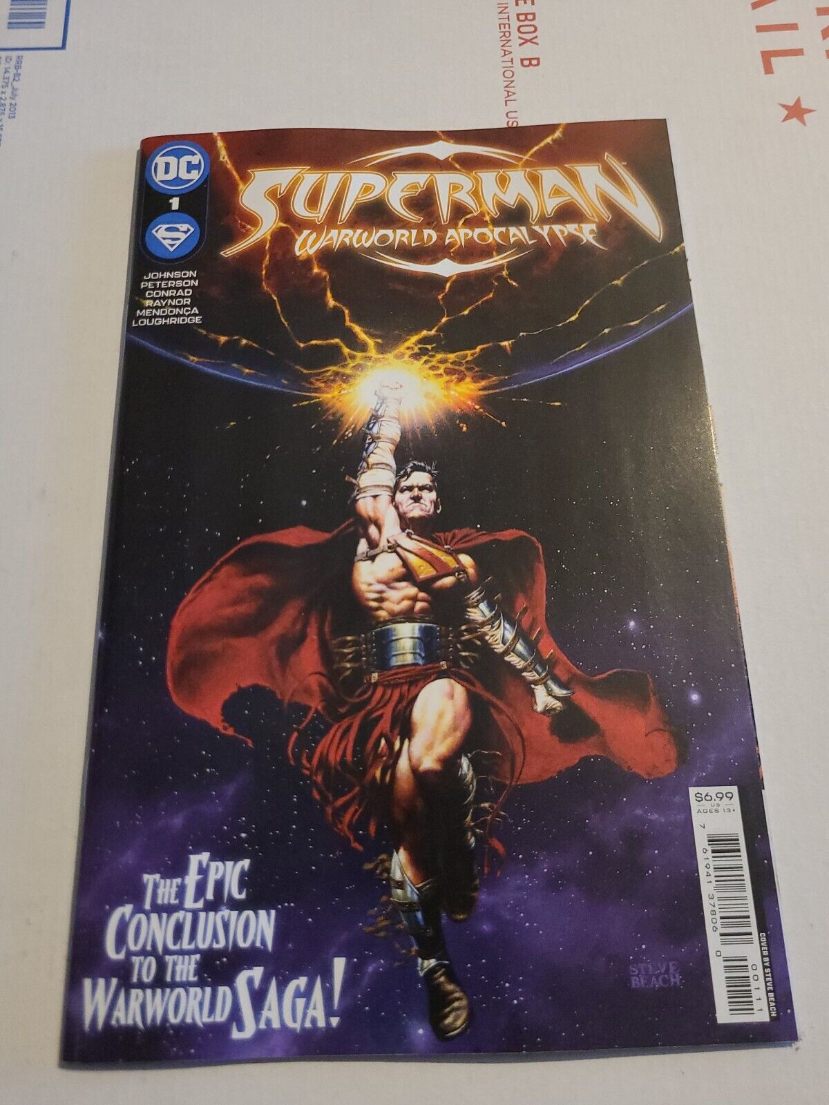 Superman Warworld Apocalypse #1 (One Shot) Cover A Steve Beach NM- OR BETTER