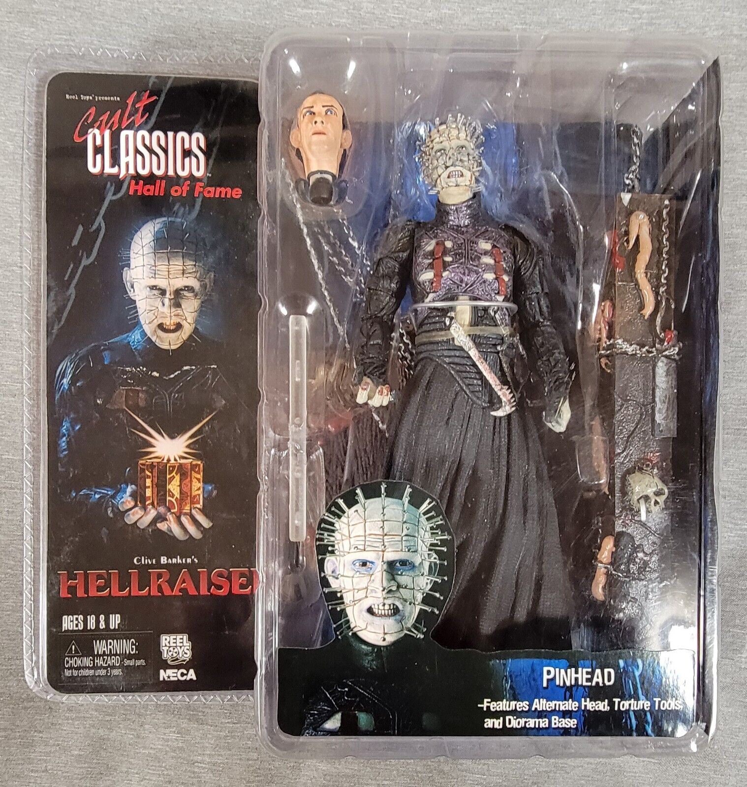 Hellraiser - Cult Classics Hall of Fame - Pinhead Action Figure Neca Reel Toys