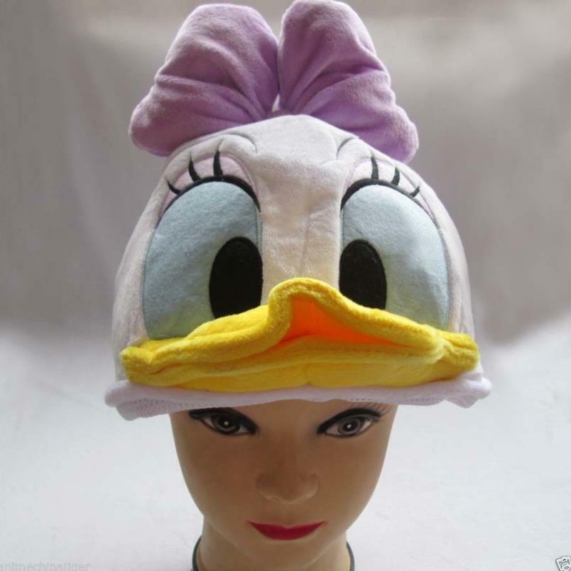  NEW Disney Store Daisy Duck Costume Hat Cap Plush Cosplay