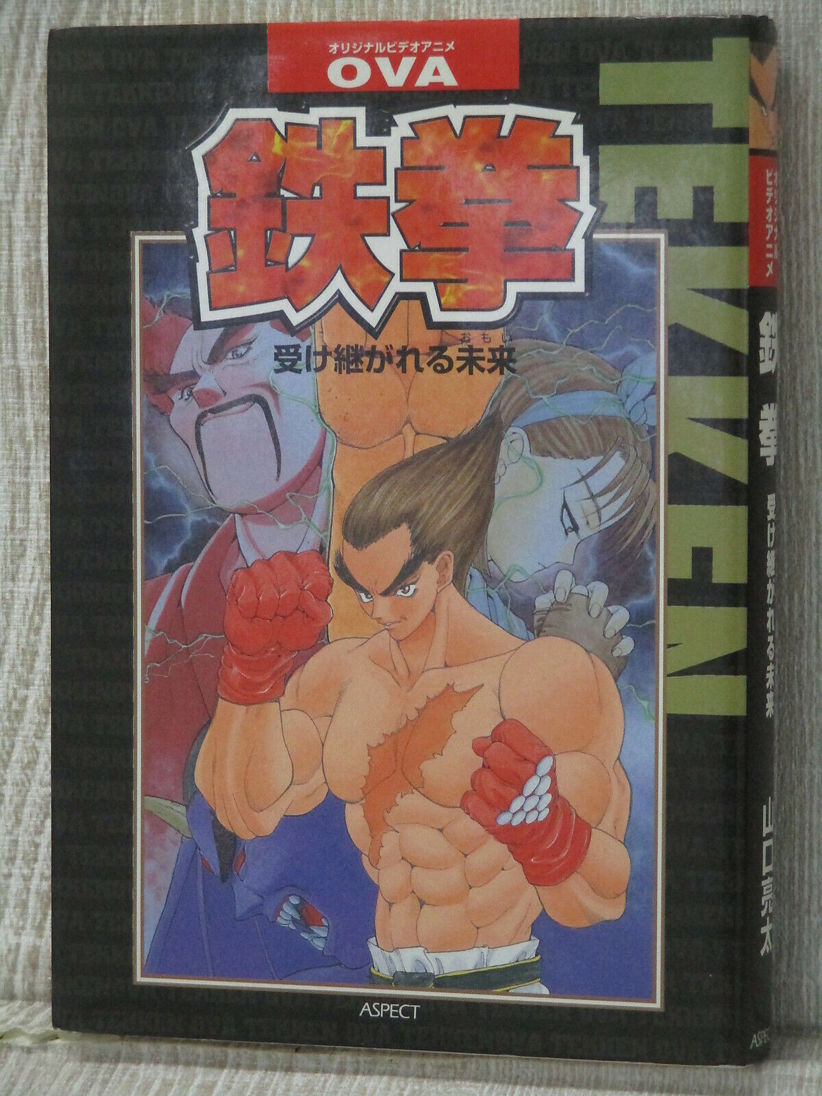 TEKKEN OVA Novel RYOTA YAMAGUCHI 1998 Japanese Book PS1 Fan AP27