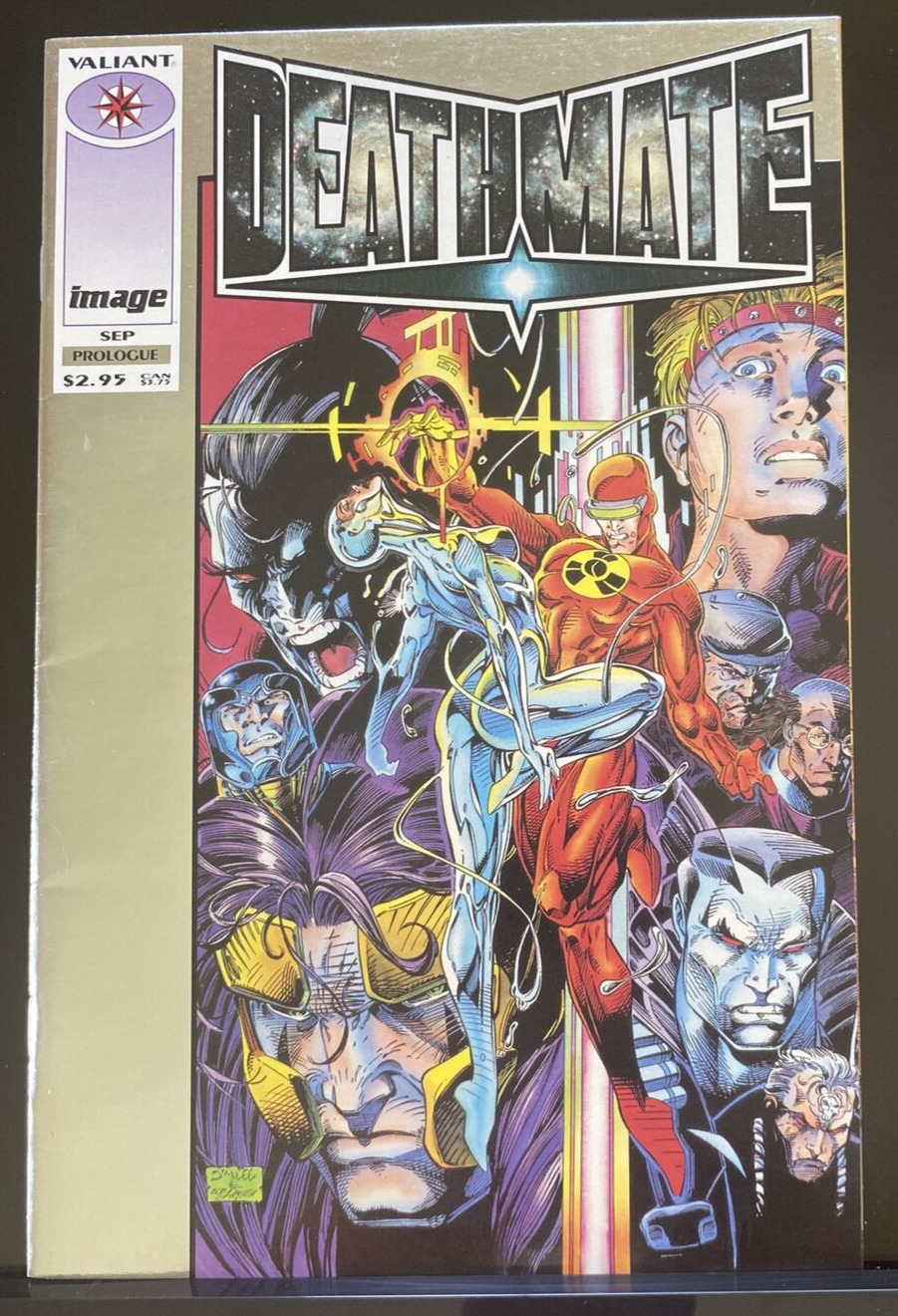 Deathmate Prologue  Image-Valiant Comics 1993 Silver Foil Cover