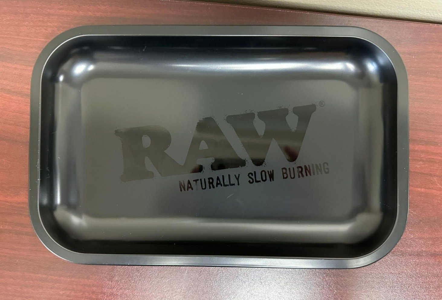 RAW Small Metal Matte Rolling Tray~7x11 Used Discount Sale~See Description