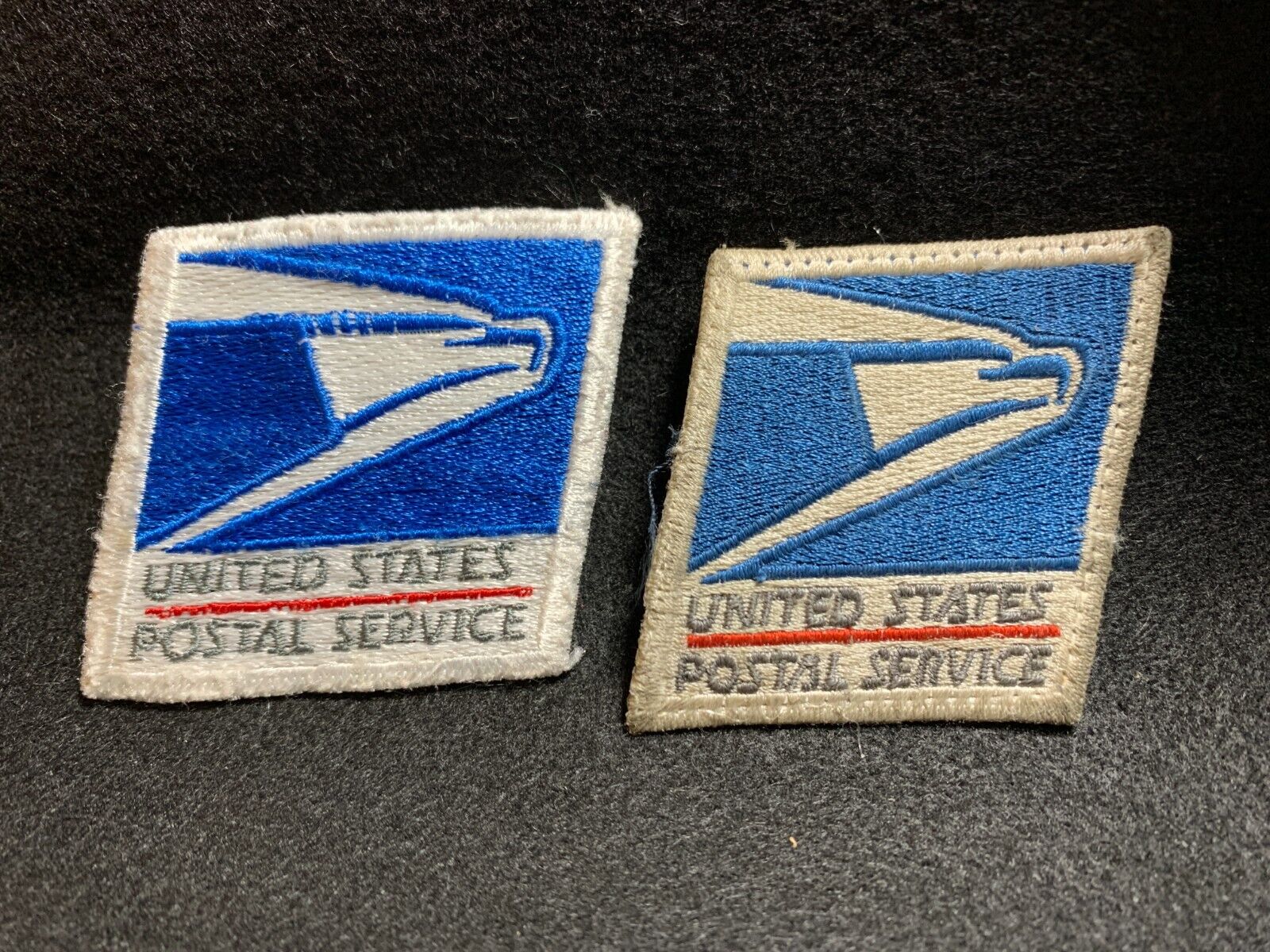 Lot Of 2 Vintage United States Post Office USPS Patches