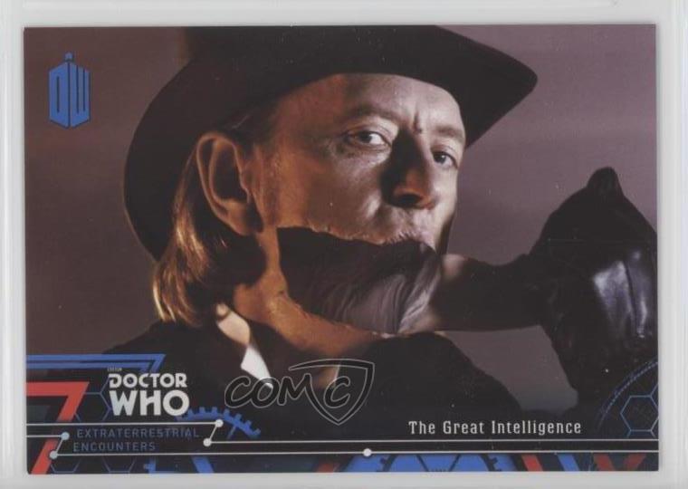 2016 Doctor Who Extraterrestrial Encounters 23/99 The Great Intelligence #43 1j8