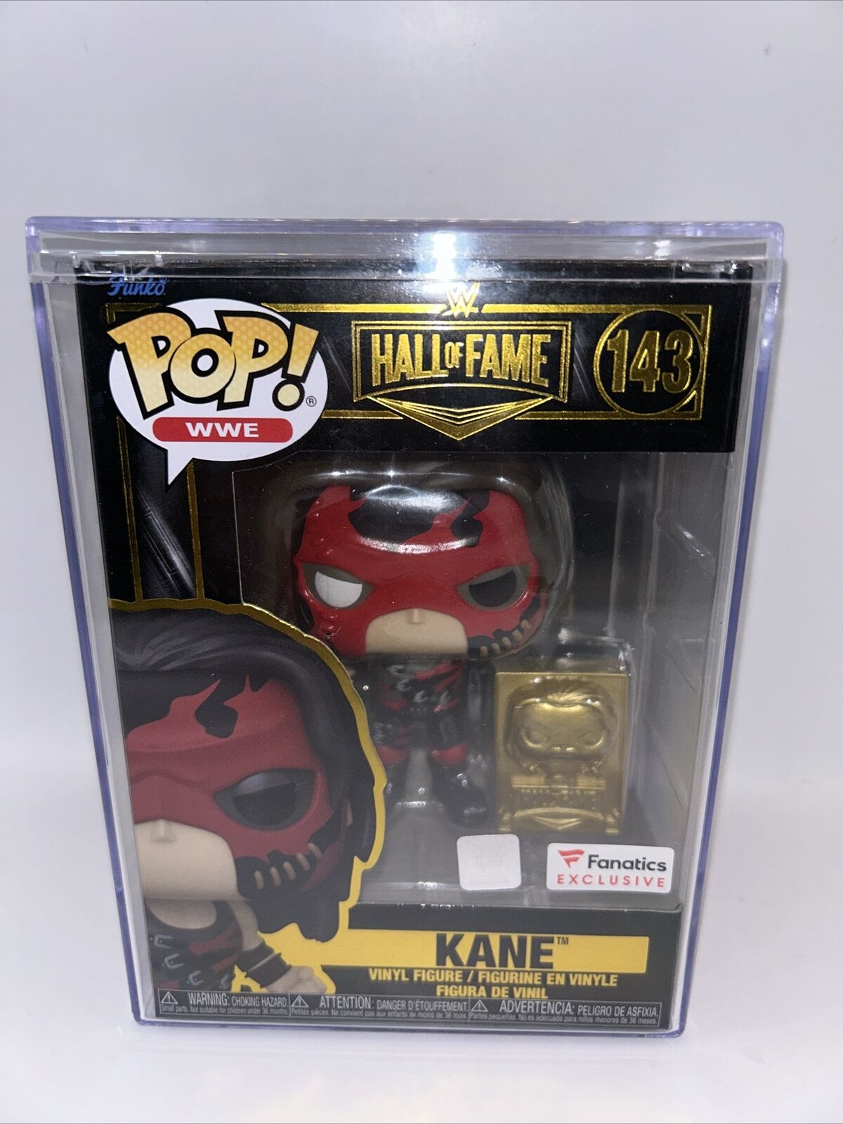 Kane Funko Pop WWE Hall Fame #143 Fanatics Exclusive