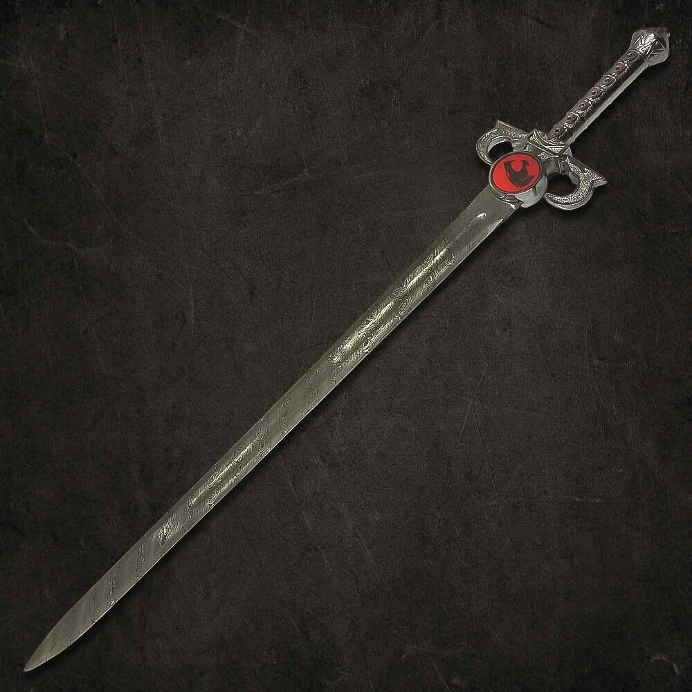 Handmade Damascus Thundercat Lionio Sword of Omens Fully Handmade Replica