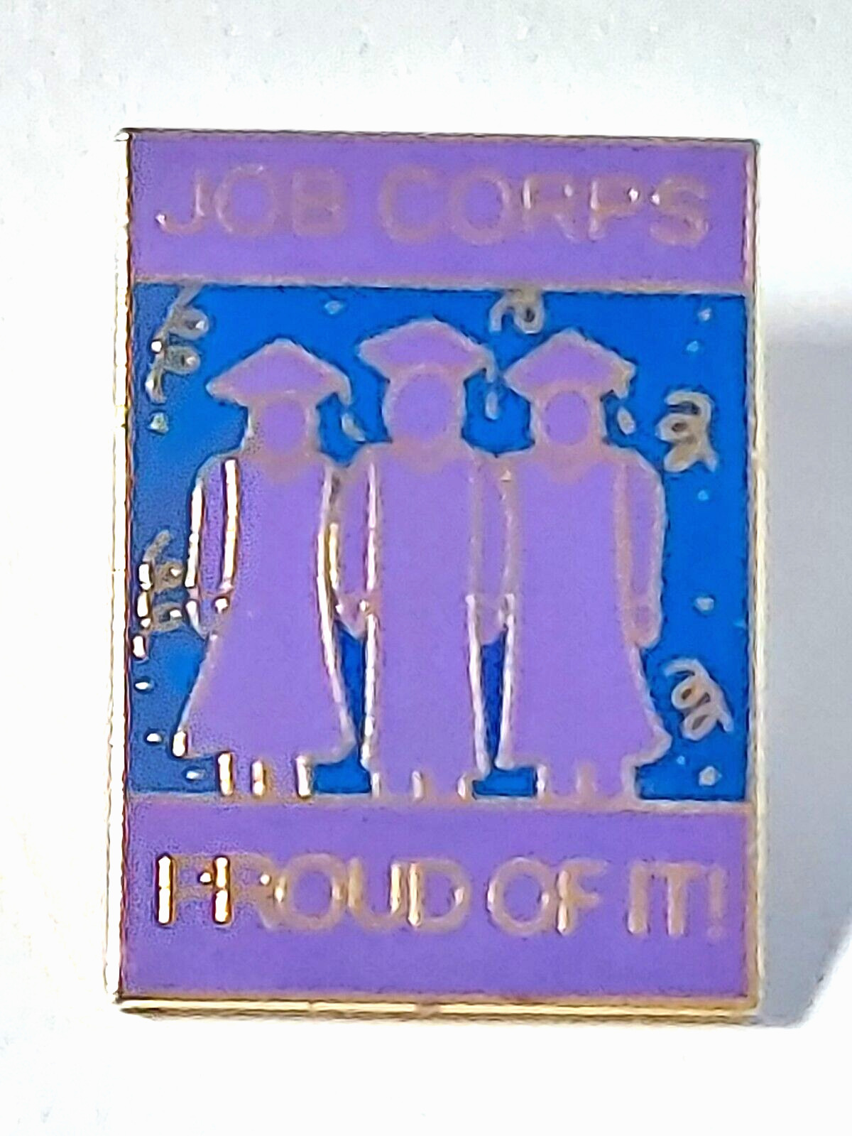 JOB CORPS Proud Of It Lapel Pin
