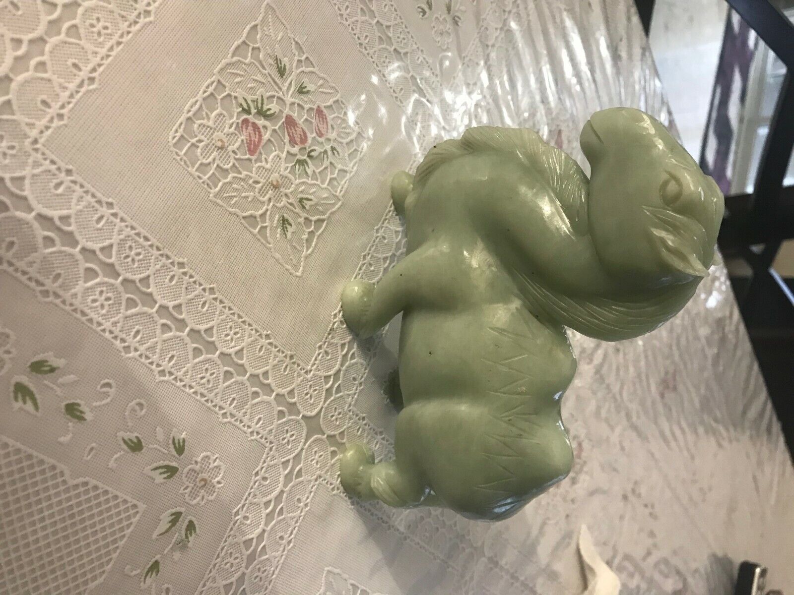 Vintage Jade Two Humped Camel Carving