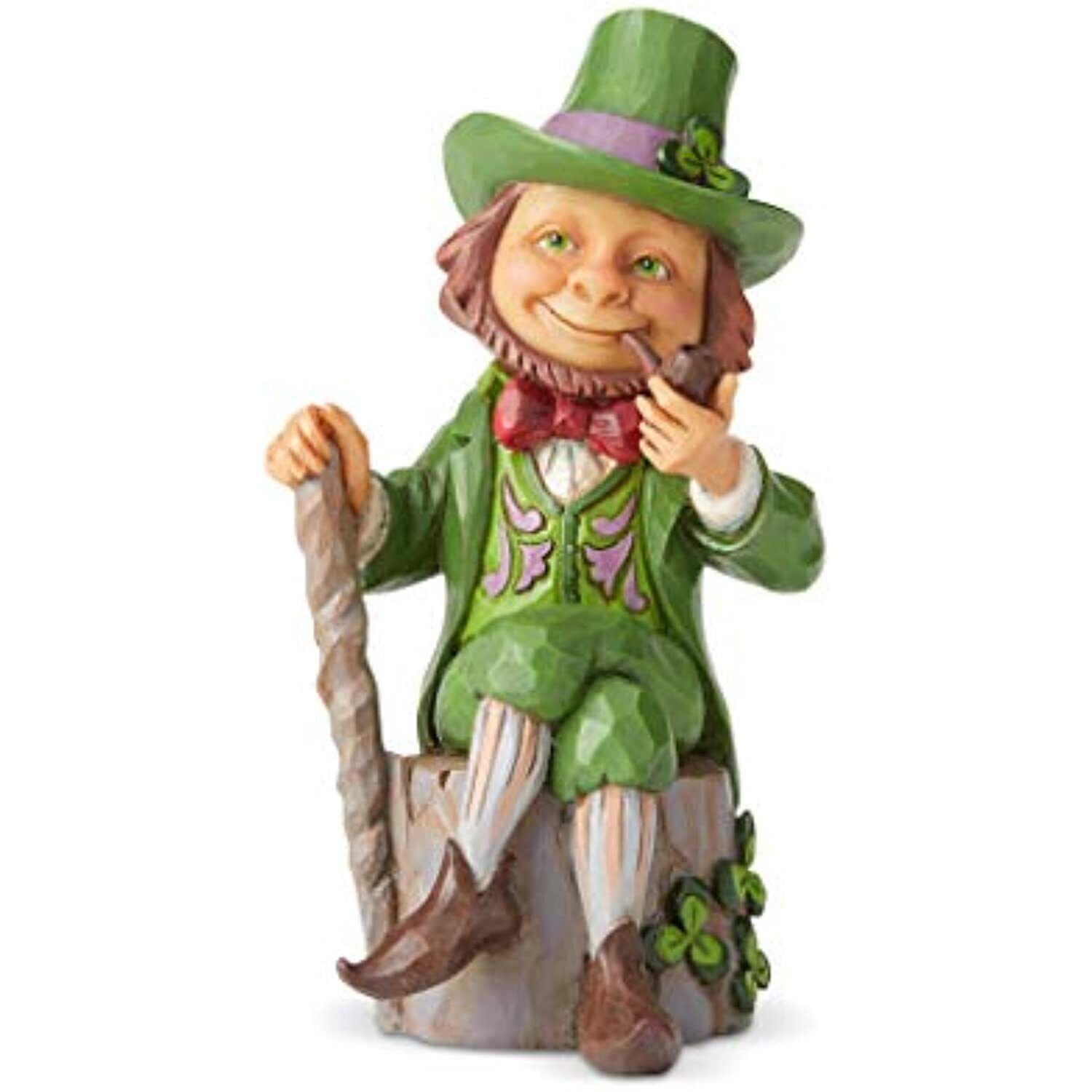 Jim Shore Heartwood Creek Irish Leprechaun Pint Sized Figurine 6006223