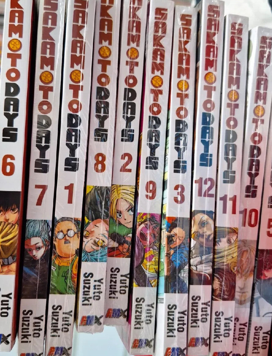 Sakamoto Days (English Comics) Vol 1-14 Full Set Complete Anime Manga DHL Expres