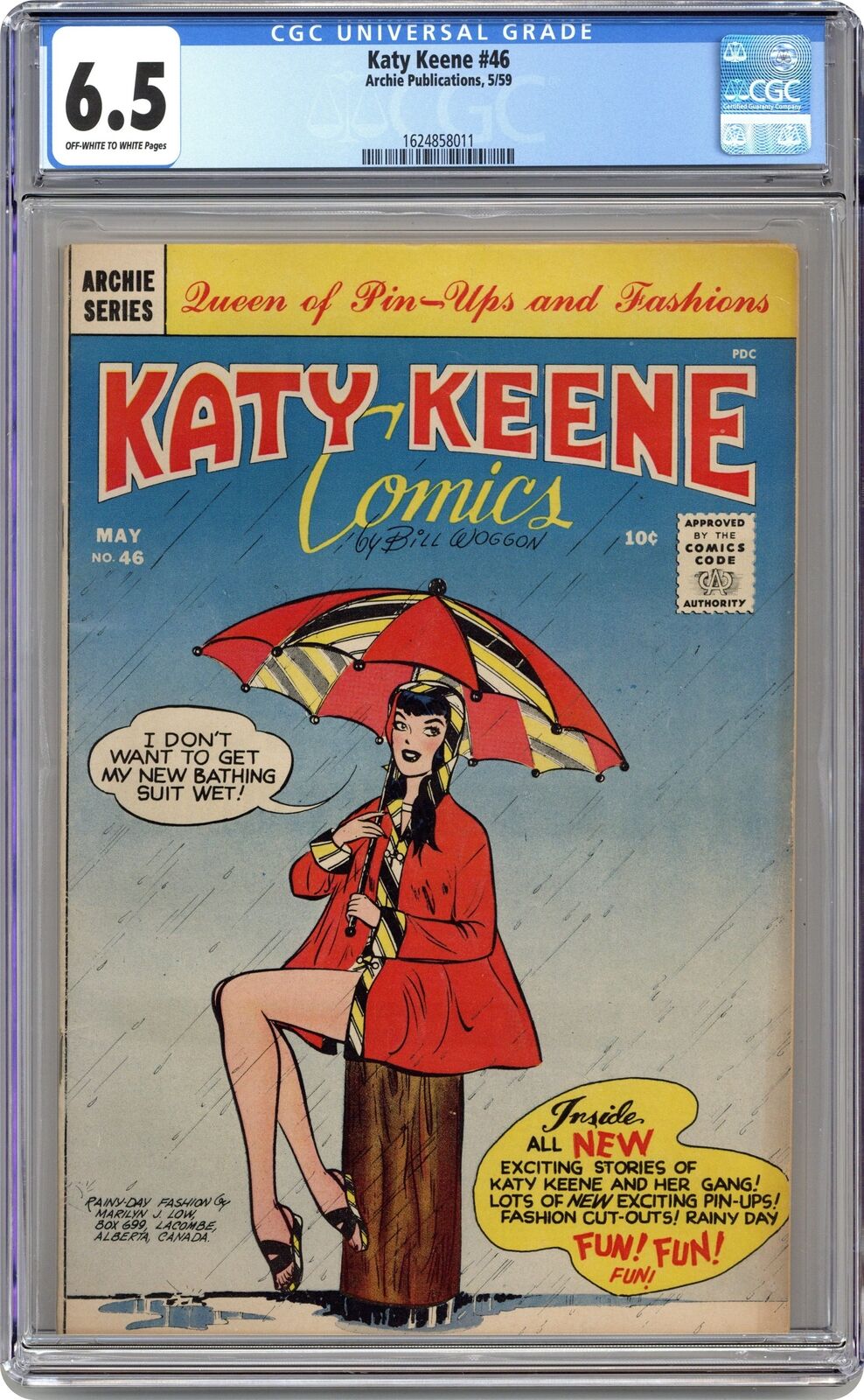 Katy Keene #46 CGC 6.5 1959 1624858011