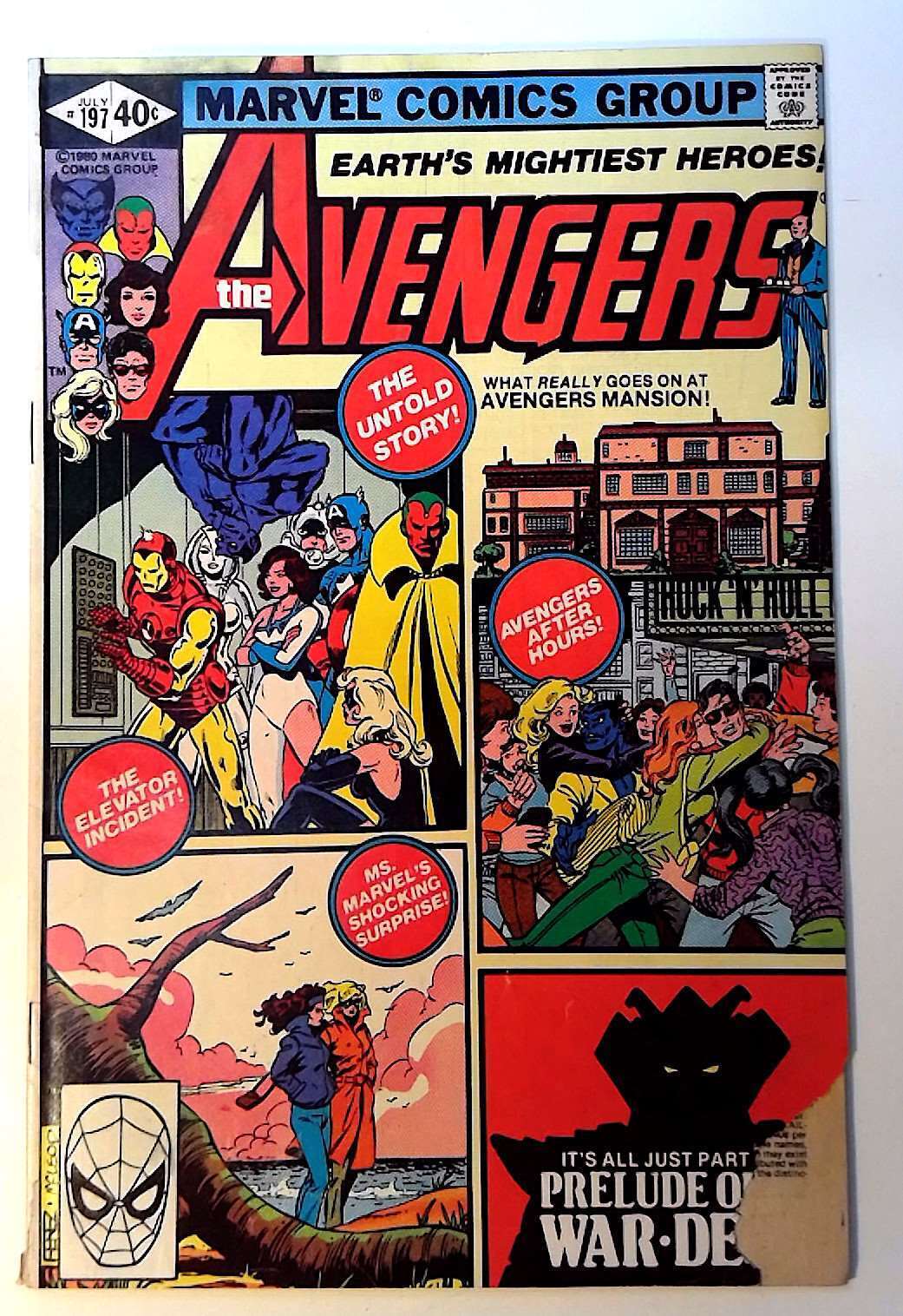 The Avengers #197 Marvel (1980) VG 1st Series 1st Print Comic Book