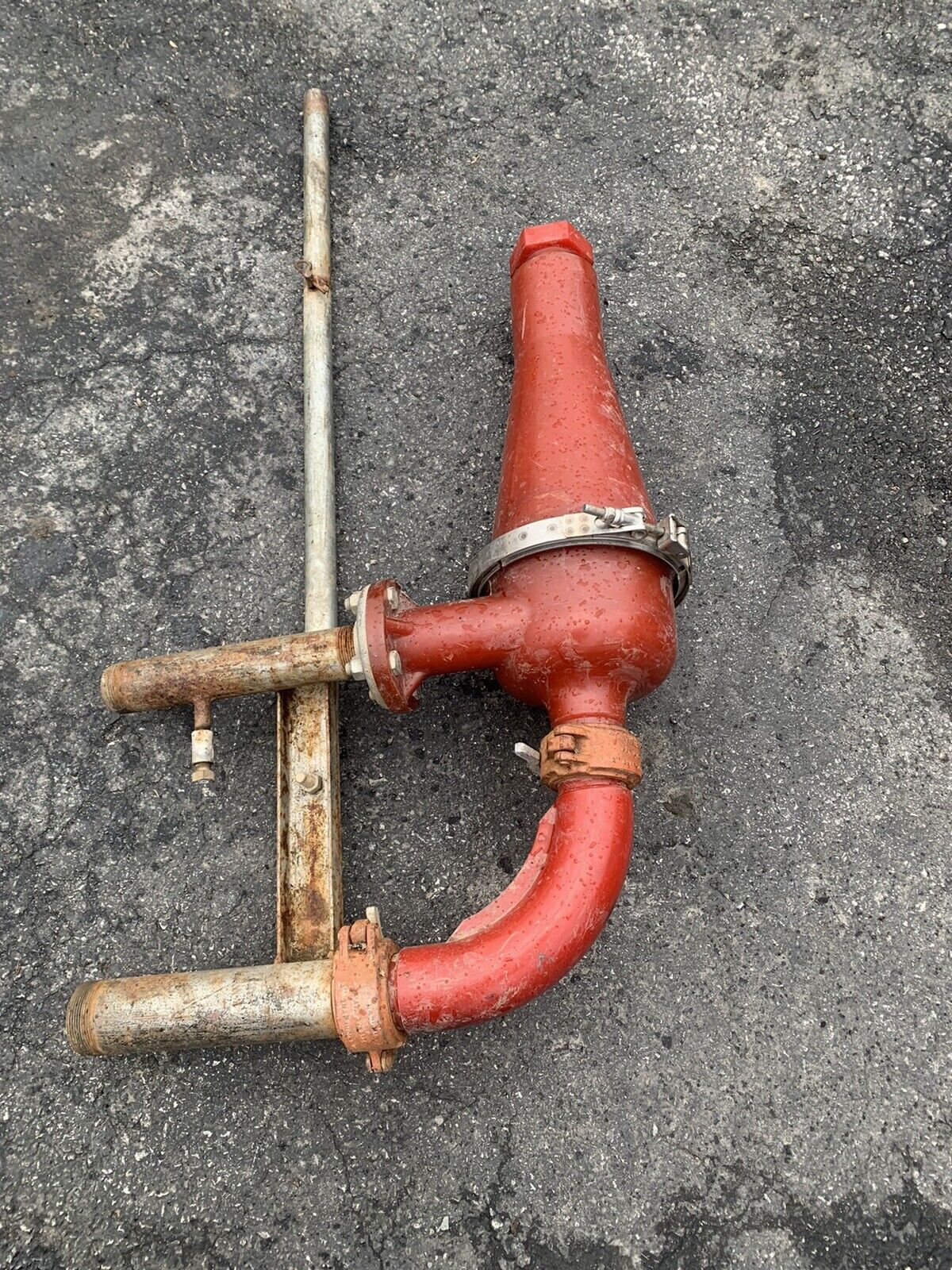 Vintage Antique Fire Extinguisher Nose  