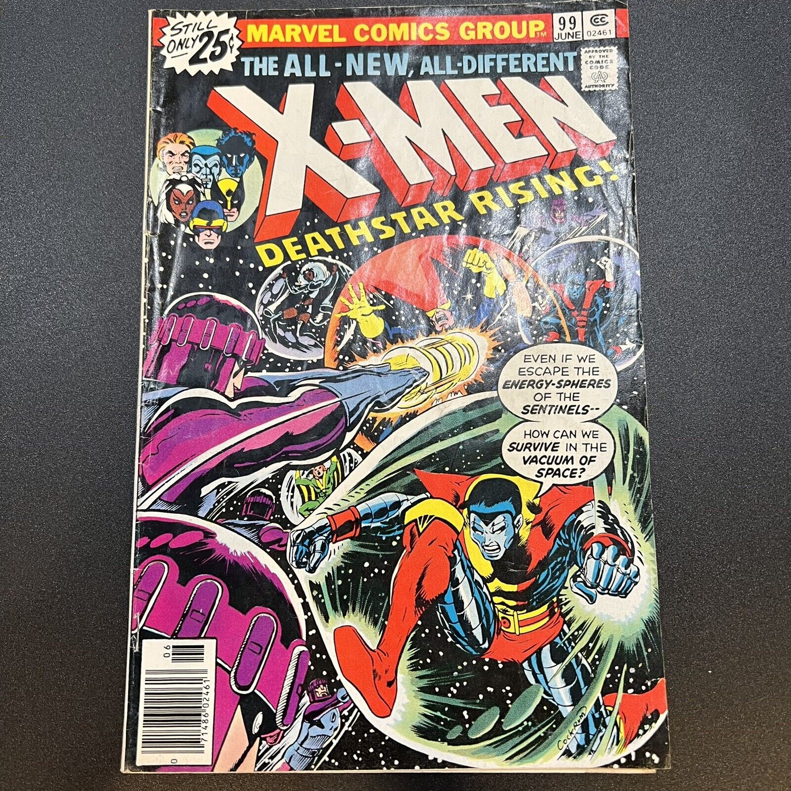 X-MEN #99 ~KEY~ 1ST BLACK TOM CASSIDY CAMEO MARVEL COMICS 1976