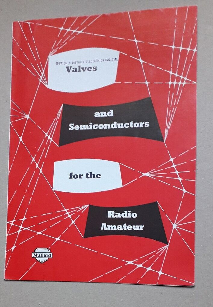 Mullard Valves & Semiconductors for the Radio Amateur - Folding Chart