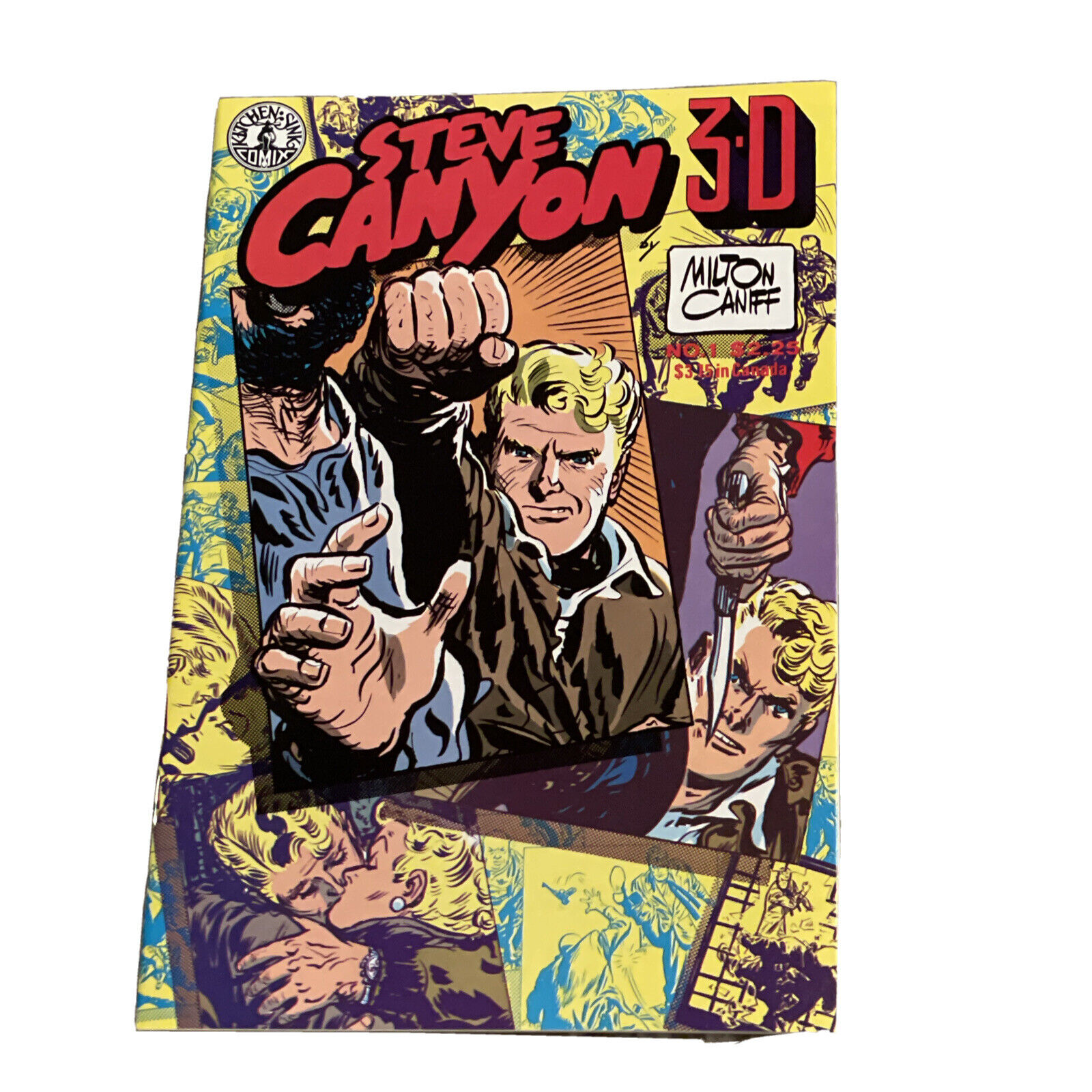 Milton Caniff's Steve Canyon 3-D, VF, Kitchen Sink Comics, 1986