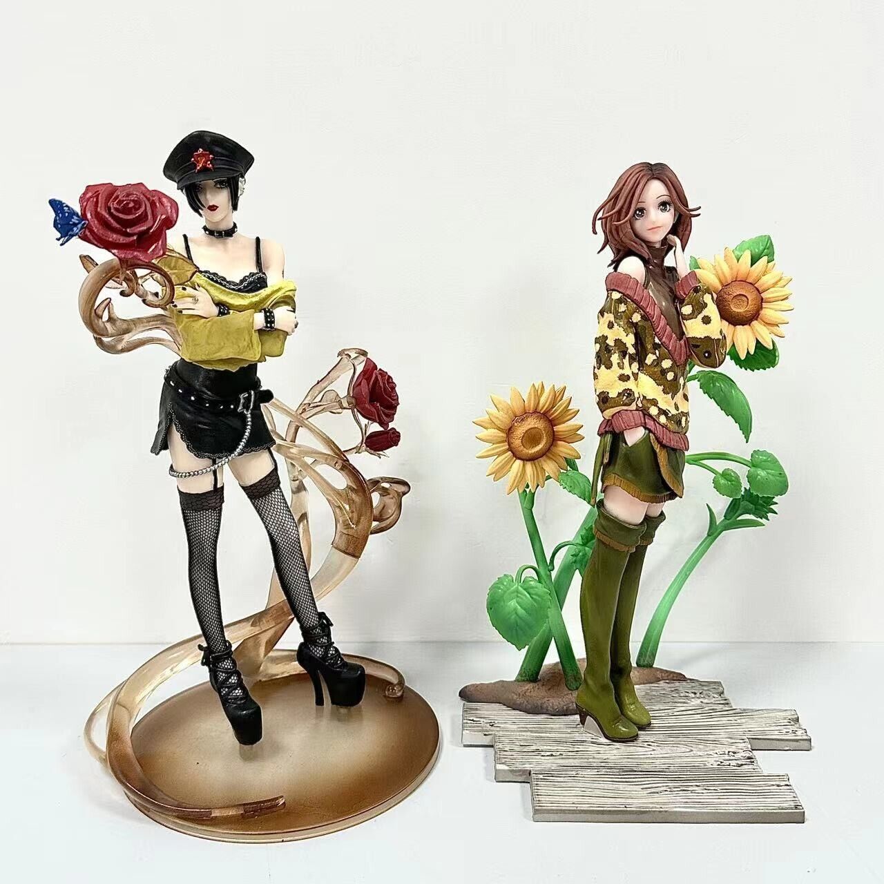 2Pcs/Set Anime Nana Osaki&Nana Komatsu PVC Figure Statue New No Box toy model