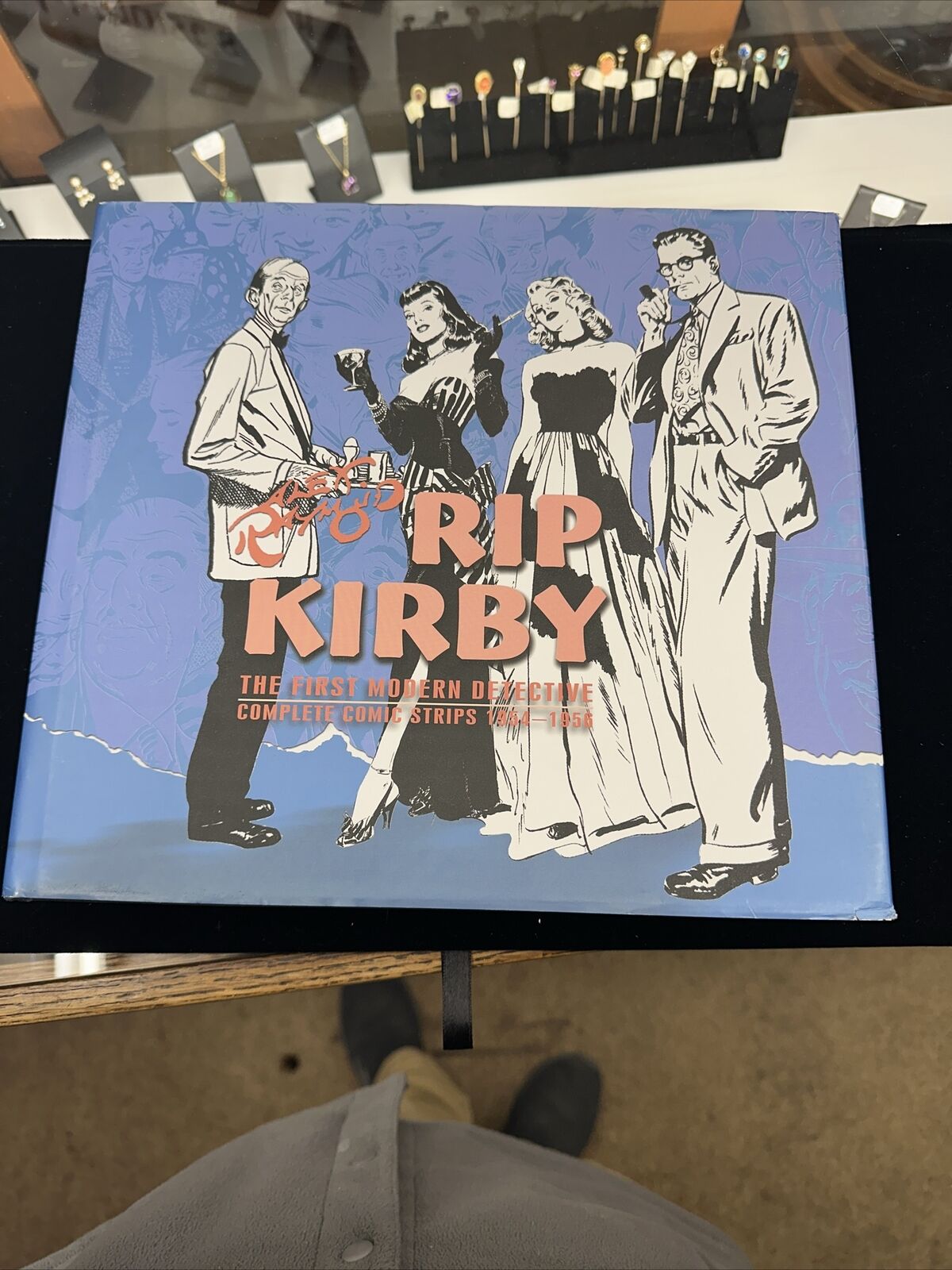 RIP KIRBY 1954-1956 COMPLETE COMIC STRIPS