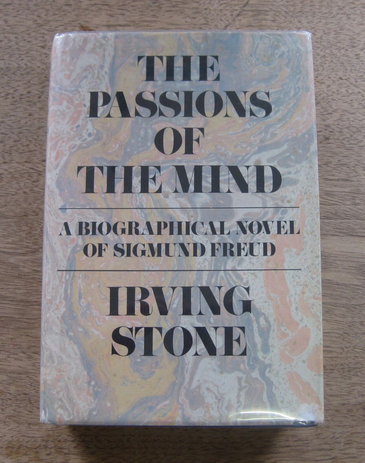 SIGNED - PASSIONS OF THE MIND by Irving Stone - 1st HCDJ 1961 -Sigmund Freud bio