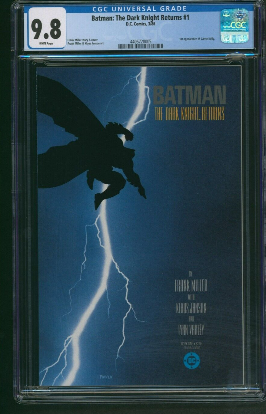 Batman The Dark Knight Returns #1 CGC 9.8 WP DC Comics 1986 1st Print Miller