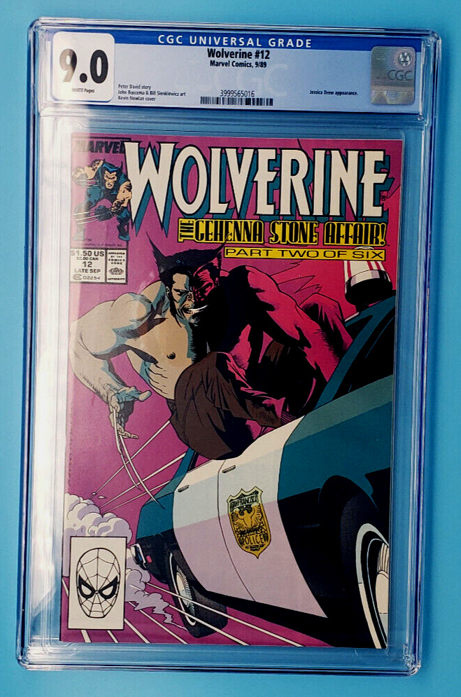 🍒WOLVERINE V1 #12 CGC 9.0 KEY COMIC🍒GREAT COMIC TO ADD TO YOUR COLLECTION🍒