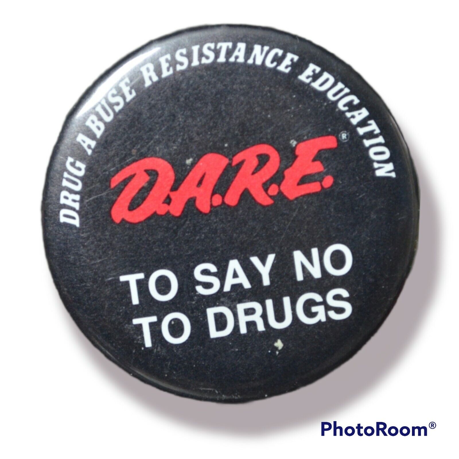 Vintage DARE Drug Abuse Resistance Education Pin - 1990s
