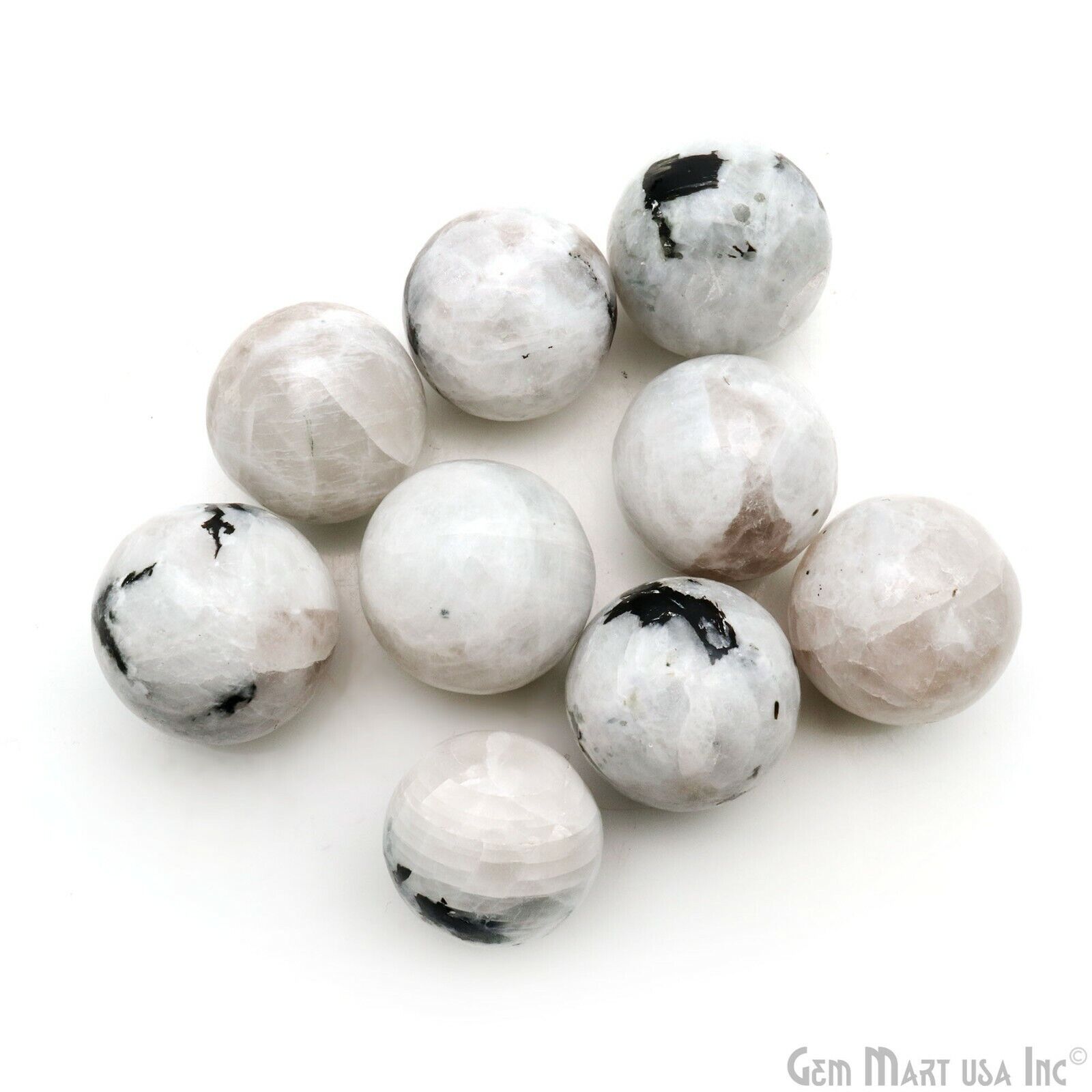 Polished Gemstone Sphere ball Reiki Healing Crystal Chakra Meditation Stones  
