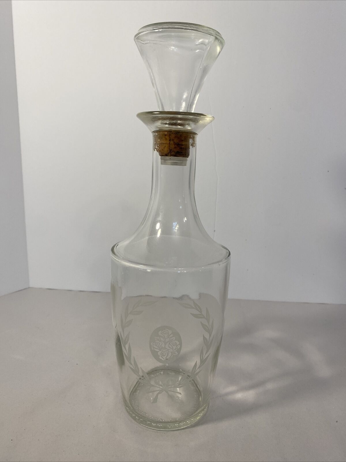 Vintage 1963-1964 Four Roses Whiskey Decanter  