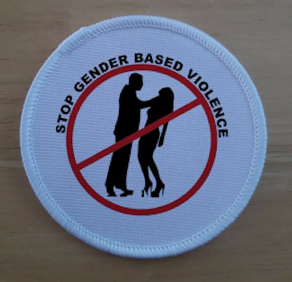 Stop Domestic Violence Patch Badge abuse