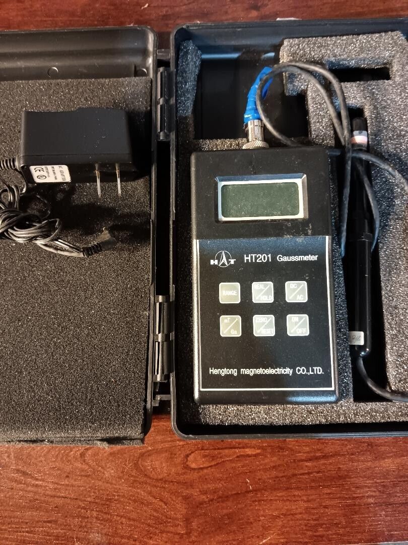 Gauss /Digital Magnetic Flux meter HT201 Magnetic Field Tester