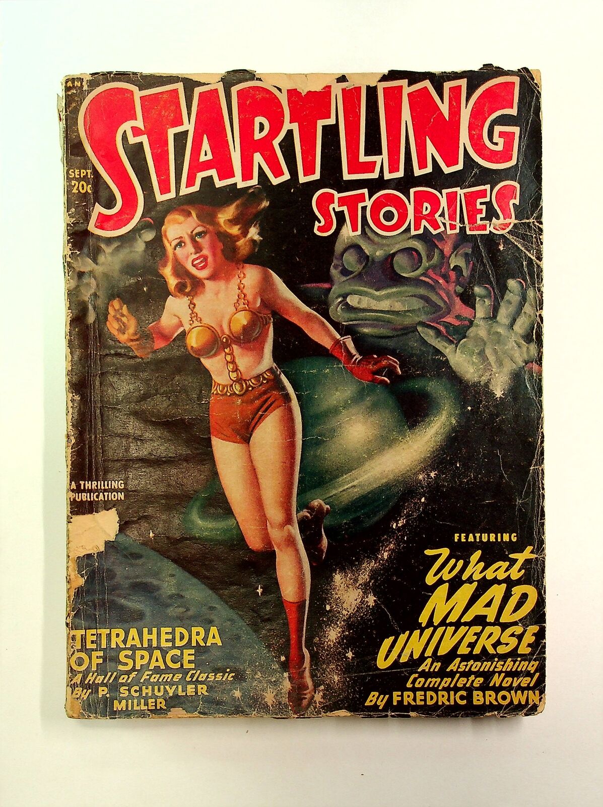 Startling Stories Pulp Sep 1948 Vol. 18 #1 FR TRIMMED