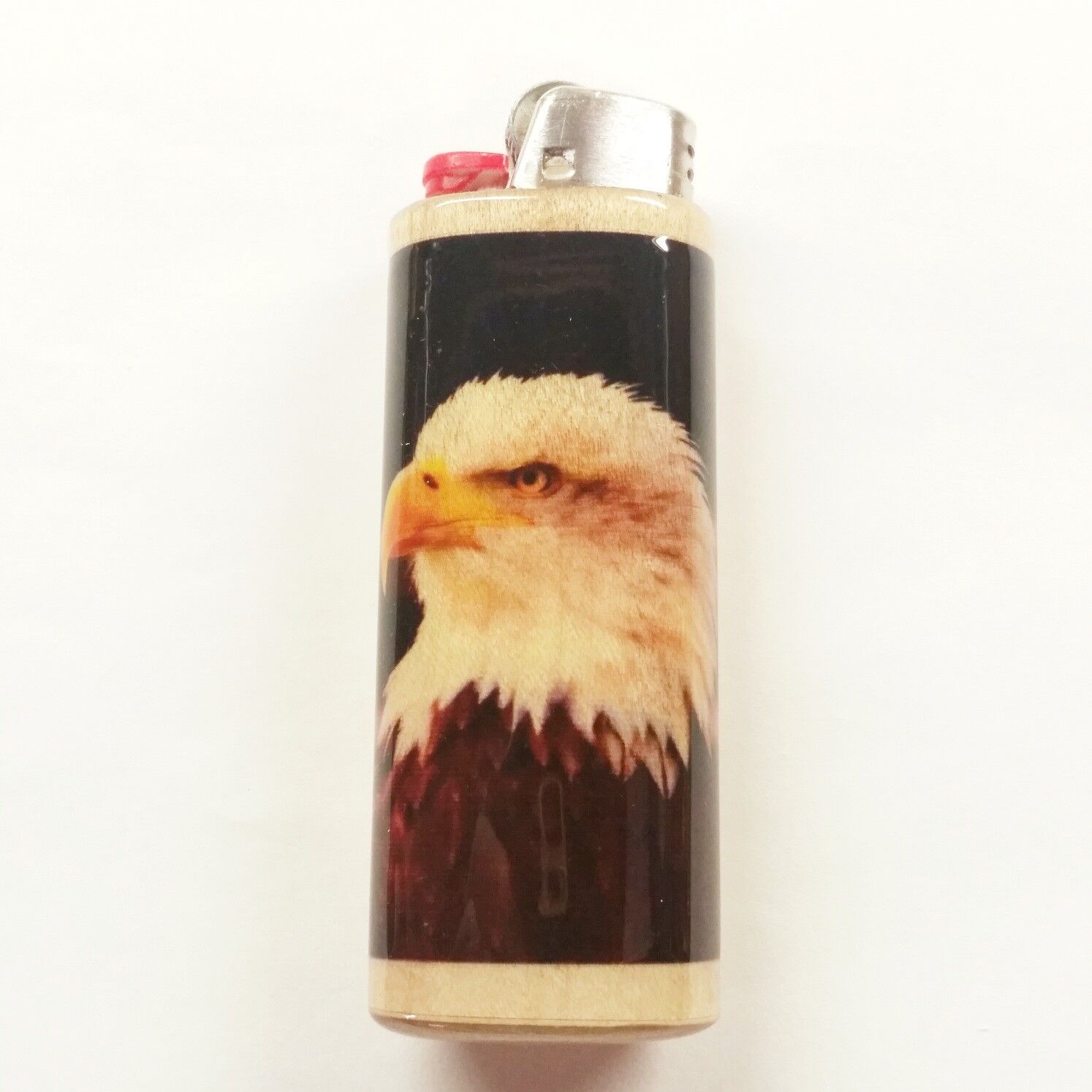 American Bald Eagle Lighter Case Holder Sleeve Cover Fits Bic Lighters