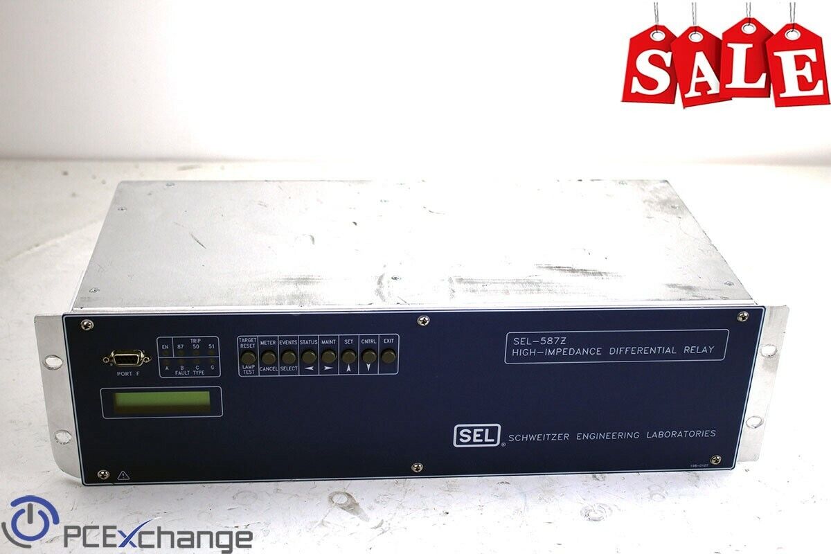 SEL SEL-587Z High-Impedance Differential Relay 0587Z0X325H12XX