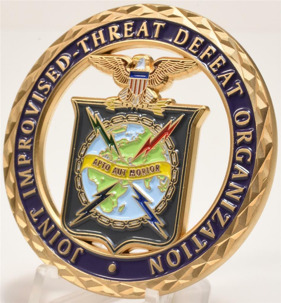 DOD Joint Improvised Threat Defeat Organization JIDO IED Drones Challenge Coin