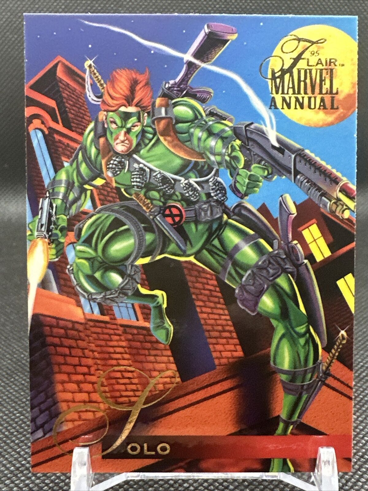 1995 Flair Marvel Annual Solo #73