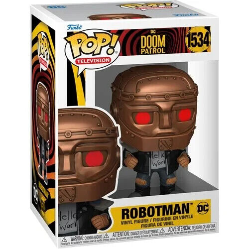 Doom Patrol Robotman Funko Pop Vinyl Figure #1534 In-Stock