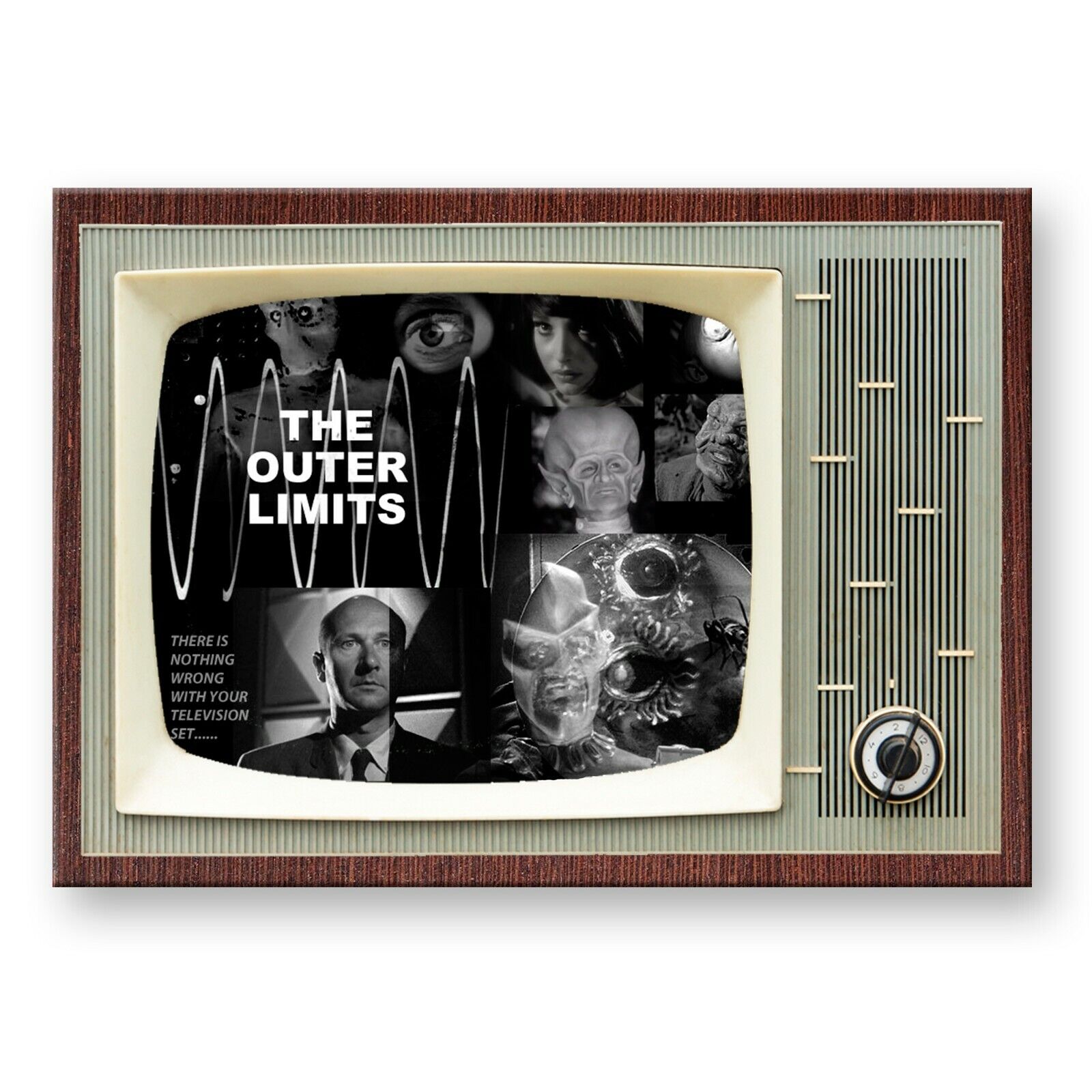 THE OUTER LIMITS TV Show Classic TV 3.5 inches x 2.5 inches FRIDGE MAGNET