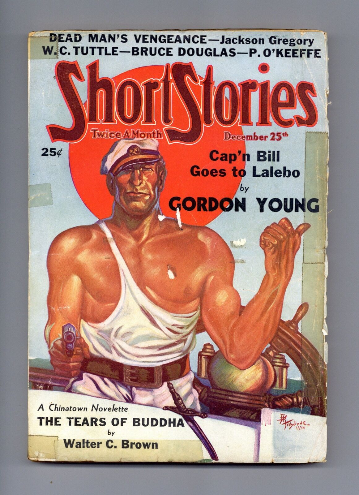 Short Stories Pulp Dec 25 1936 Vol. 157 #6 VG