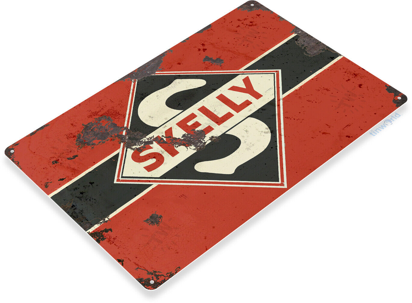 Skelly Gas Logo Garage Service Motor Oil Retro Rustic Wall Decor Metal Tin Sign