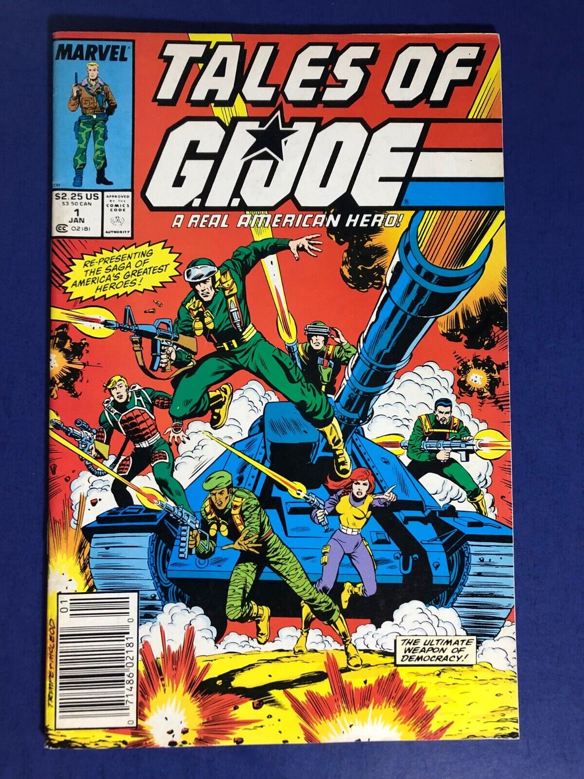 Tales of GI Joe A Real American Hero # 1  (1988) 2-Page The Pit VF/NM (9.0)