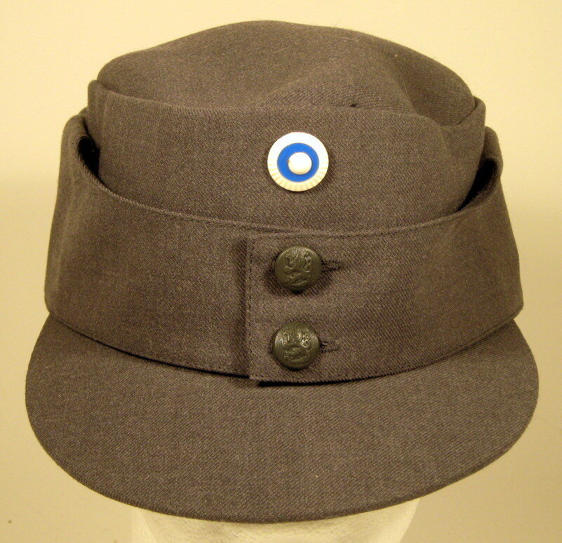 Finnish Finland Army M/65 Field Utility Dress Hat Cap W/ Enlisted Cockade Pip