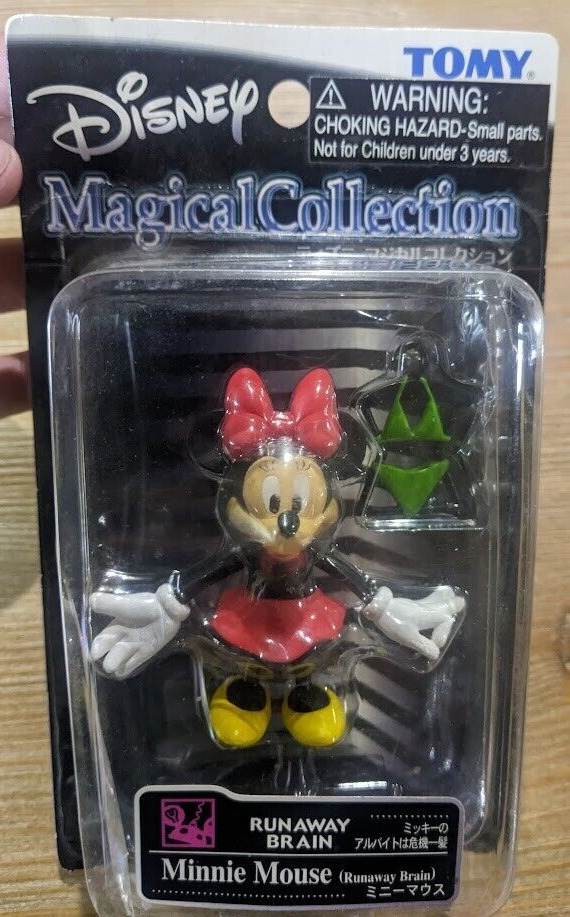 TOMY Disney Magical Collection MINNIE MOUSE Runaway Brain Figure Japan NEW